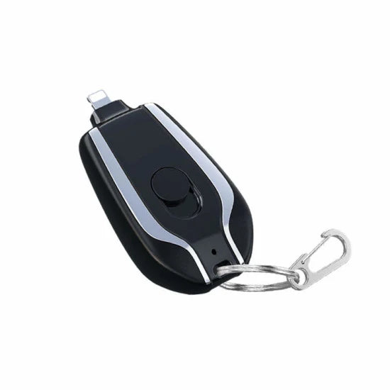 Mini emergency power bank keychain