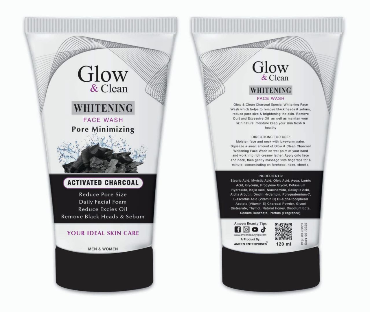 Glow and Clean Whitening Face Wash 😍