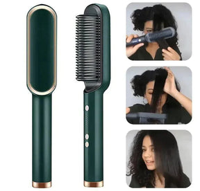 Professional Hair Straightening Brush and Comb