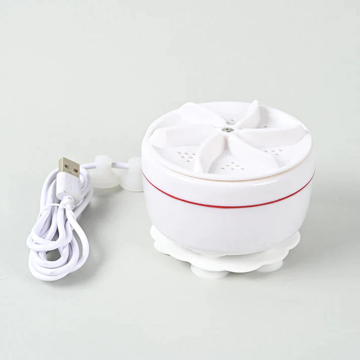 Mini Washing Machine Dish Washer Portable Ultrasonic Turbine Washer